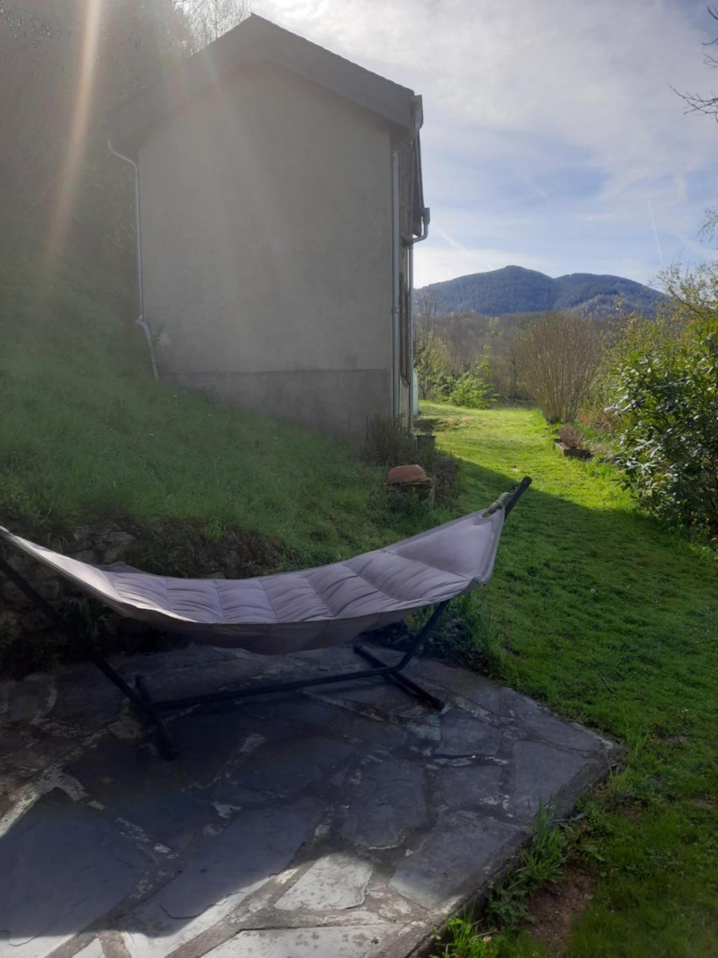 Bed and breakfast Biert La Coume, Tweepersoonsbed Extérieur photo